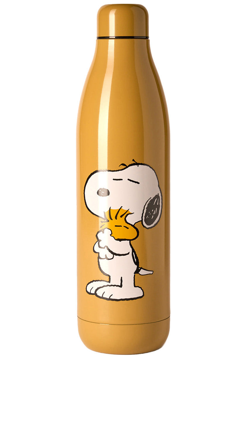 Mug Tasse à Café Snoopy Et Woodstock 90 Ml - Marque QuyCup En R-PET écologique - Beige
