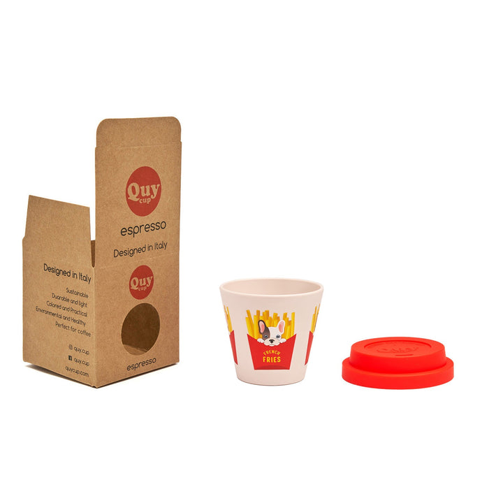 FRENCH FRIES LID RED - Quycup