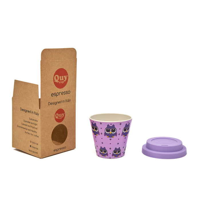 OWL LID PURPLE - Quycup