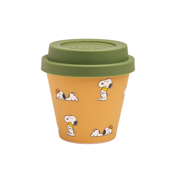 SNOOPY WOODSTOCK LID GREEN