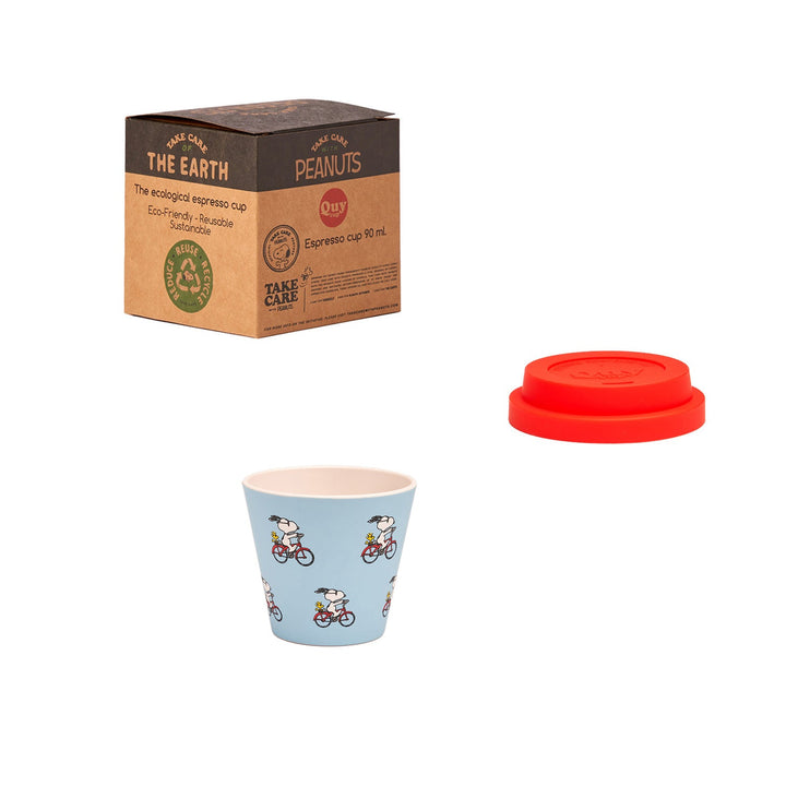 SNOOPY BICI LID RED - Quycup