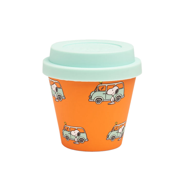 SNOOPY CAMPER LID LIGHT BLUE - Quycup